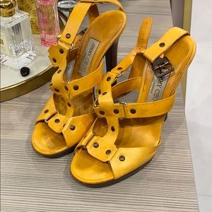 Mustard Yellow Jimmy Choo